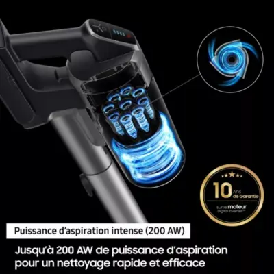 Samsung Jet 75E Pro VS20B75BDR5 — vue 7