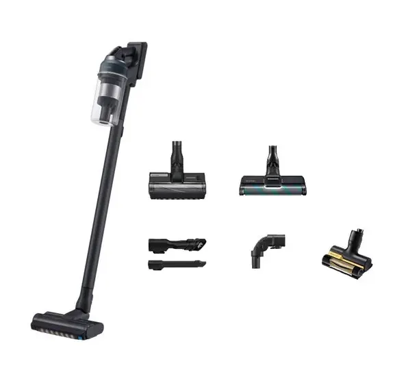SAMSUNG Jet 85 Complete VS20C85G4TB - Aspirateur Balai sans fil - Puissance 210 AW - Autonomie 60 min - 3 brosses