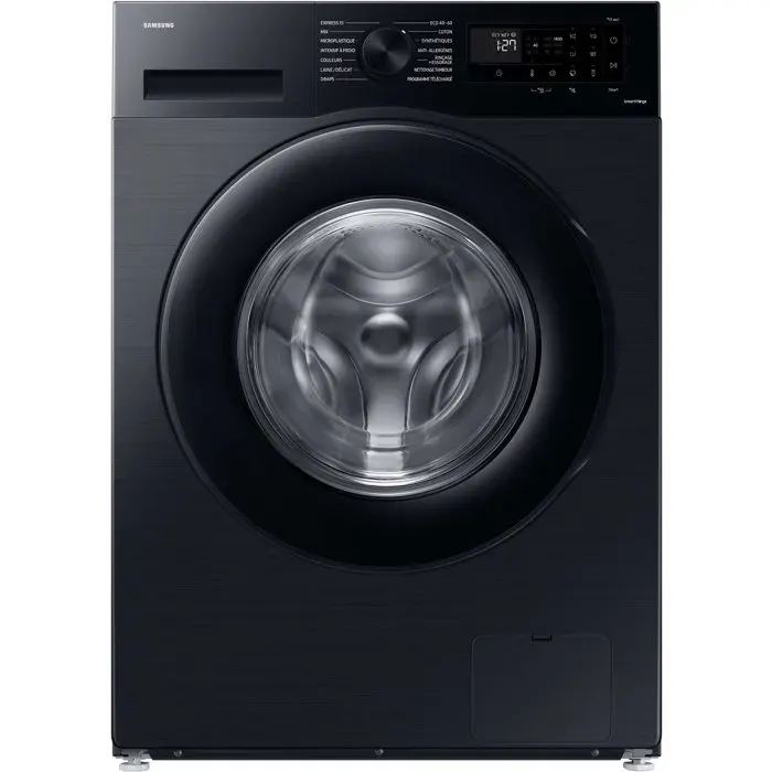 Samsung - Lave Linge Hublot Ww90cgc04dab - 9 Kg - 1400 Tr/Min - Classe A - Moteur Induction - Connecté Wifi - Noir — vue 3