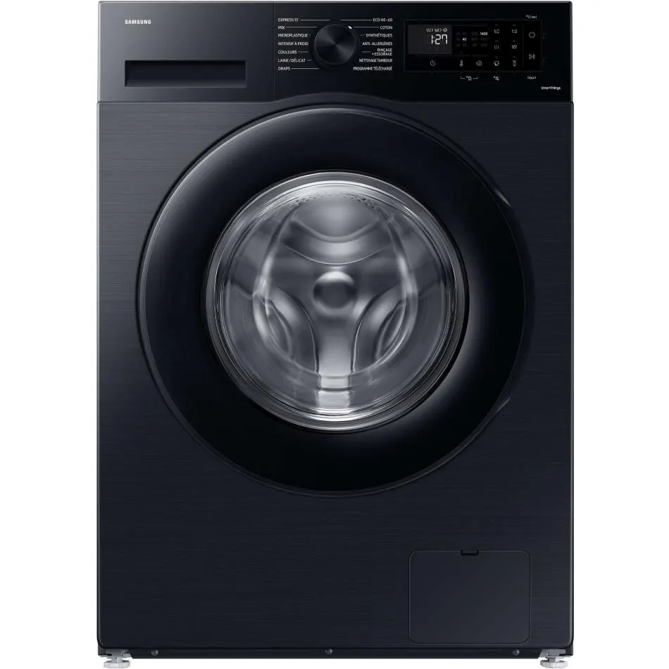 Samsung - Lave Linge Hublot Ww90cgc04dab - 9 Kg - 1400 Tr/Min - Classe A - Moteur Induction - Connecté Wifi - Noir — vue 2