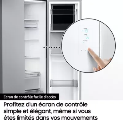 Samsung - Réfrigérateur Américain Rs70f64kef — vue 8