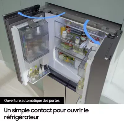 Samsung - Réfrigérateur Américain Rs80f66kbt Bespoke Ai — vue 8