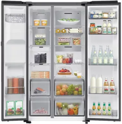 Samsung - Réfrigérateur Américain Rs80f66kbt Bespoke Ai — vue 2