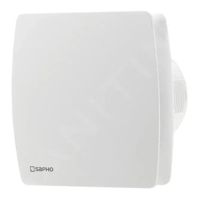 Sapho Lex Aérateur axial temporisé pour salle de bains 15 W blanc LX102