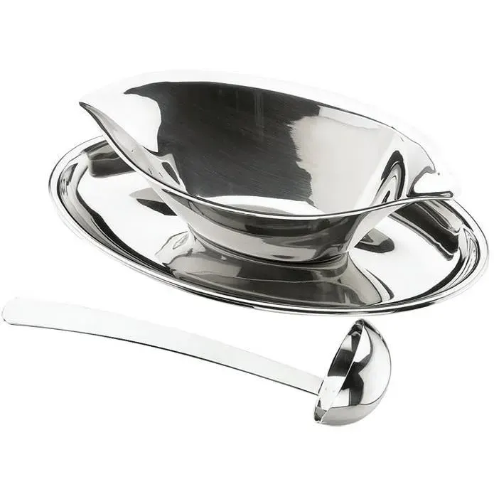 Saucière - NOVASTYL - 20cL - Inox - Élégante - Compatible lave-vaisselle
