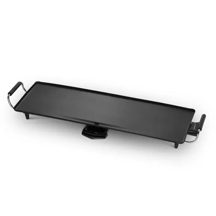 Schneider - Plancha électrique Xxl - 1800 W - Thermostat 5 Niveaux - Antiadhésive
