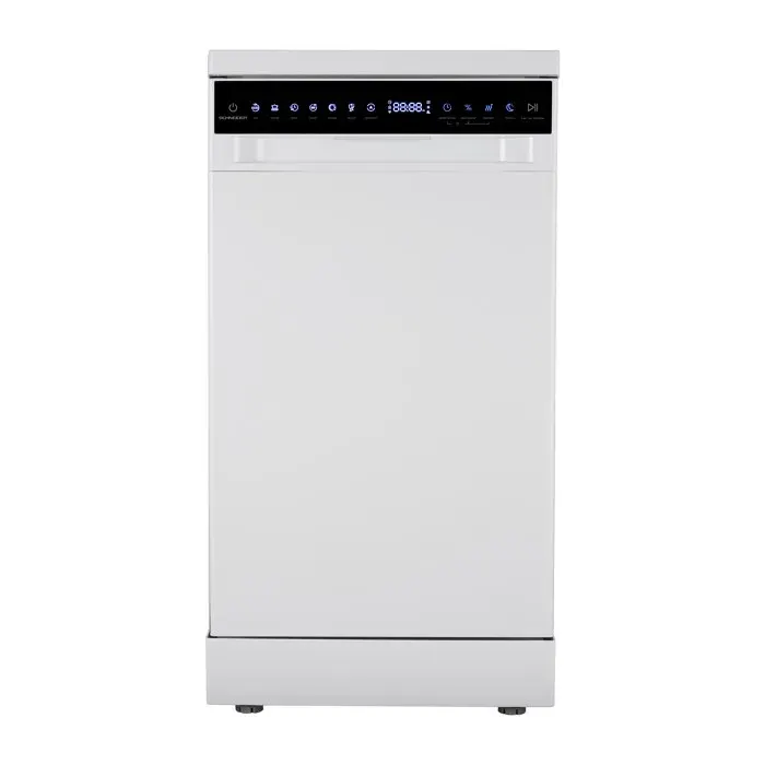 Schneider SCDW1144CW - Lave-vaisselle pose libre 11 couverts 45cm Blanc