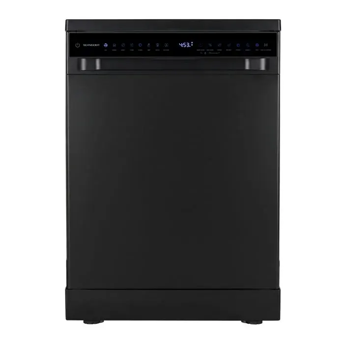 Schneider SCDW1642AB - Lave-vaisselle pose libre 16 couverts 60cm Noir
