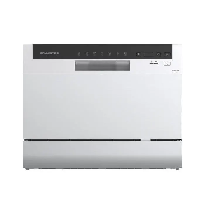 Schneider SCDW649-S - Lave-vaisselle mini 6 couverts Silver