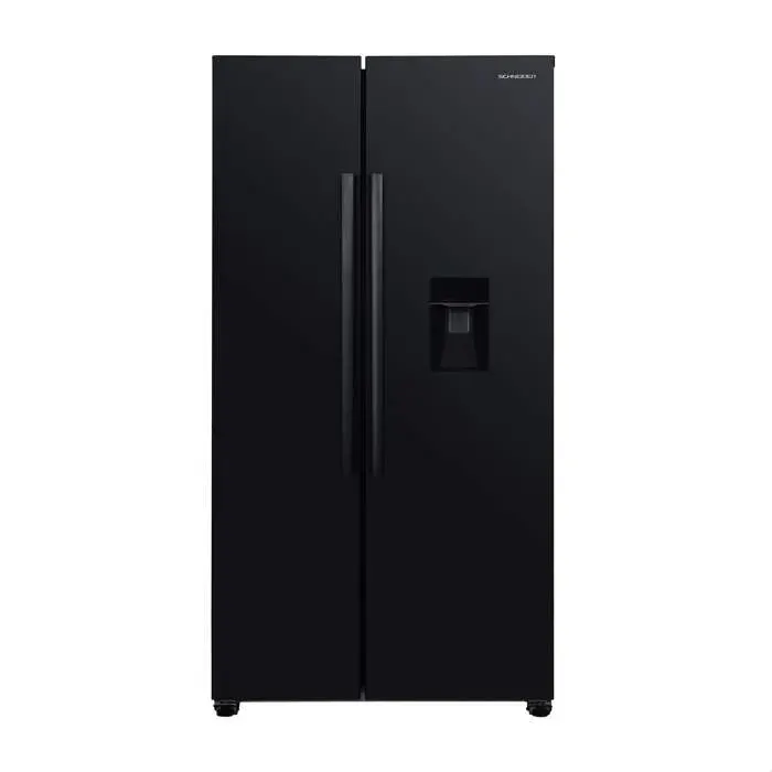 Schneider SCSBSWD436NF-DXE - Réfrigérateur américain Dark Inox