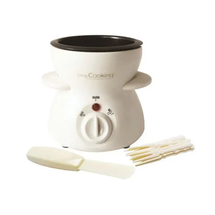 Scrapcooking Appareil à fondue chocolat 25w blanc - 3895