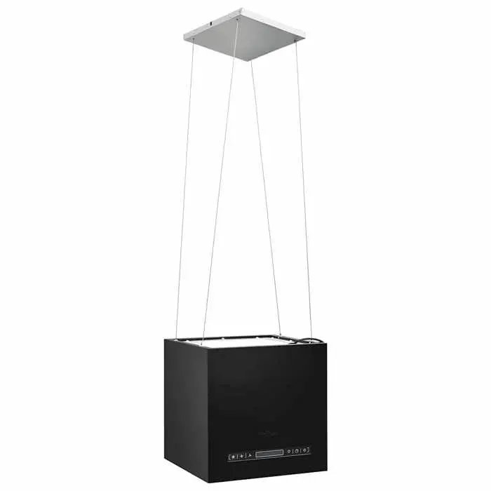 SEASON SALEHotte aspirante élégante - KEETHE - Hotte décorative - Hotte suspendue à LCD tactile 37 cm Acier enduit de poudre 67668