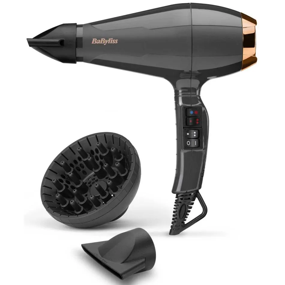 Sèche-cheveux BABYLISS 6719DE — coloris Noir