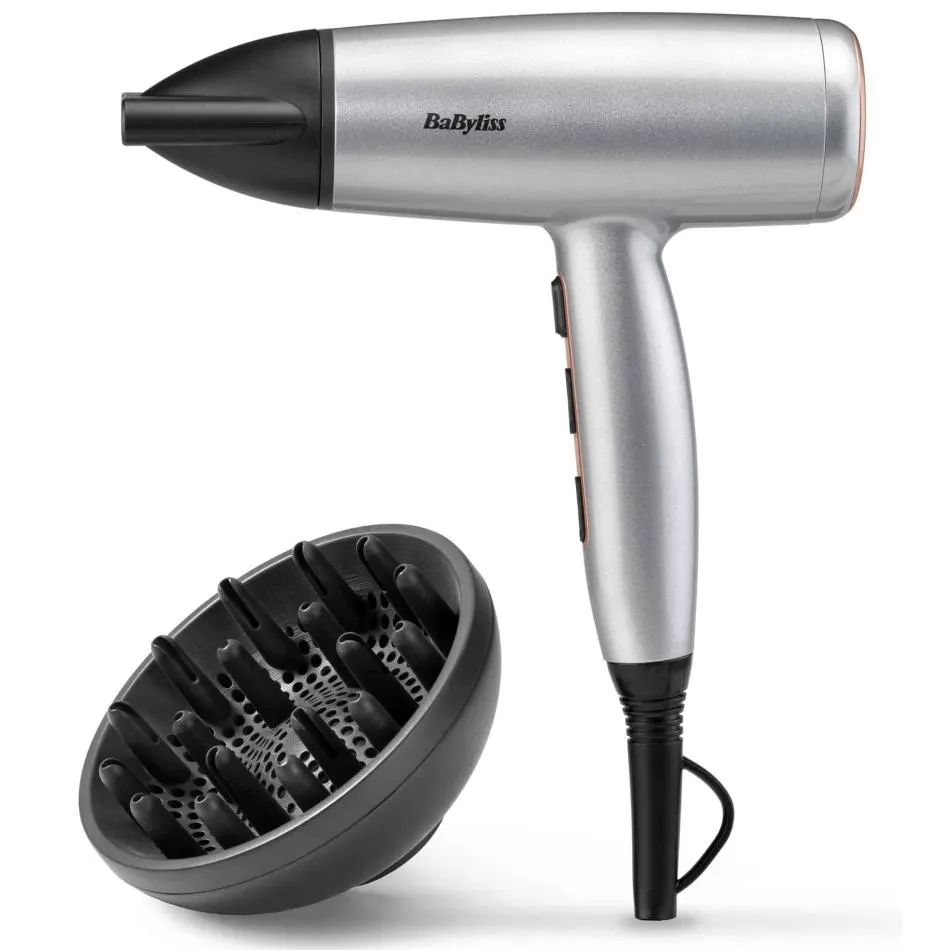 Sèche-cheveux BABYLISS D580DE — coloris Gris