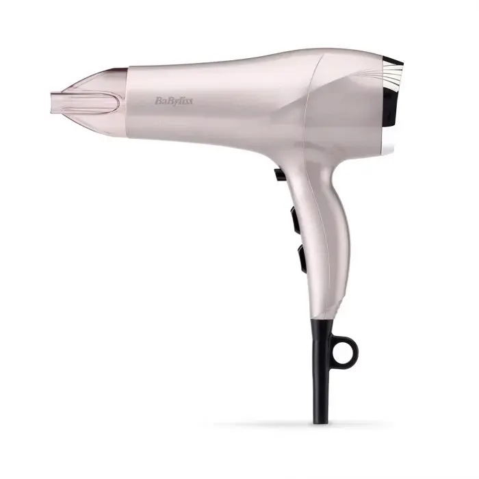 Sèche-cheveux - BABYLISS - D781E - Ionique anti-frisottis - 2300W - 3 températures - Mauve Lustre