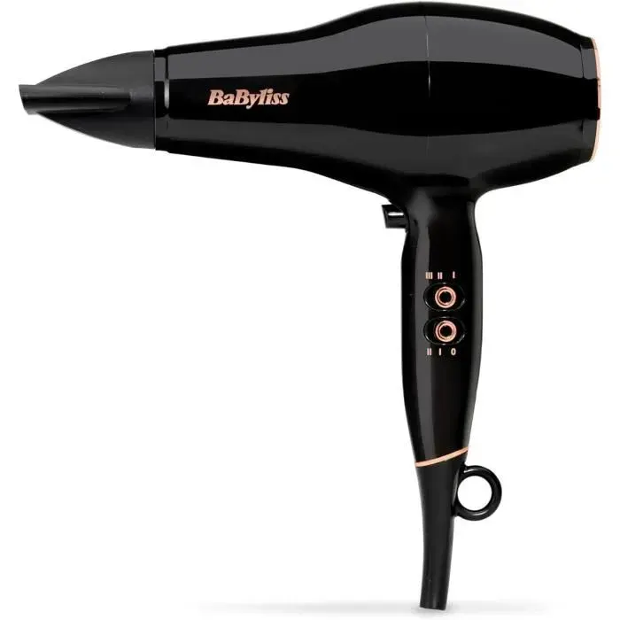 Sèche-cheveux - BaByliss - Pro Power 2300 - Moteur AC - 2300W - Fonction ionique anti-frizz