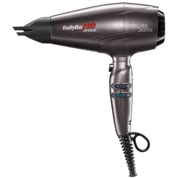 Sèche-cheveux - BaByliss Pro - Stellato - 2400W - 12 vitesses - Ultra léger 396g