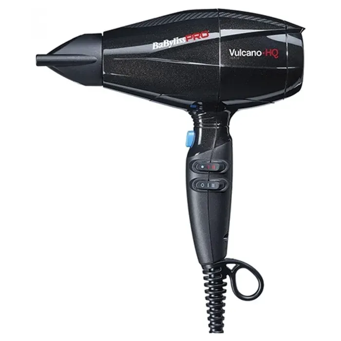 Sèche-cheveux - Babyliss - Vulcano HQ - 2400W - Noir - Ioniseur dair
