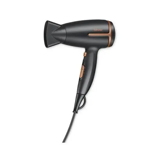 Sèche-cheveux - BEURER - HC 25 EL 24 - 1600 Watts - Voyage - Manche rétractable