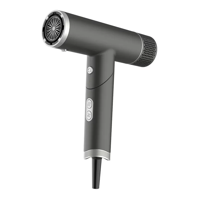 Sèche-cheveux Bldc Pliable - Silver Style — coloris Noir