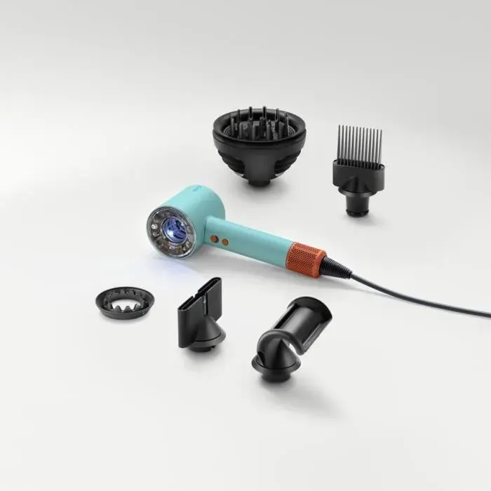 Sèche-cheveux Dyson Supersonic Nural 515276-01 Bleu et Orange — vue 3