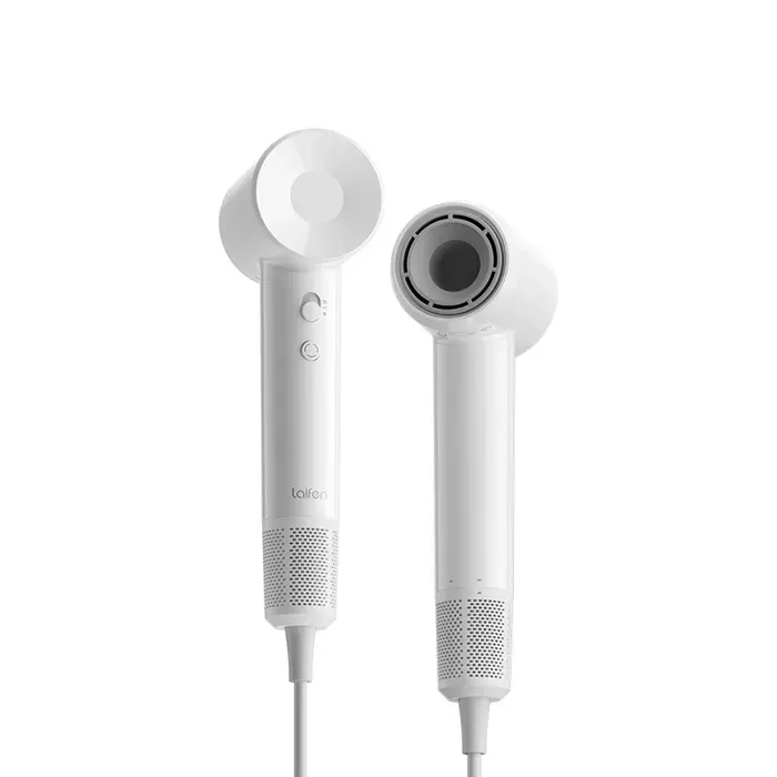 Sèche-Cheveux Haute Vitesse - Laifen SE Lite - 1400W - 150 millions ionique - 4 Températures et 2 Vitesse - Blanc