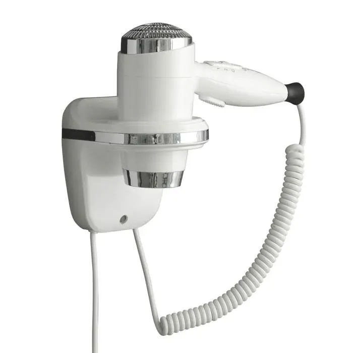 Sèche-cheveux mural 1600 W avec support inclus Libeccio