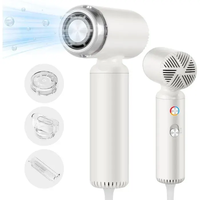 Sèche-cheveux - NIKCORP - Ionique 1300W - 200M ions négatifs - Ultra-léger 278g - 3 temp. 2 vitesses