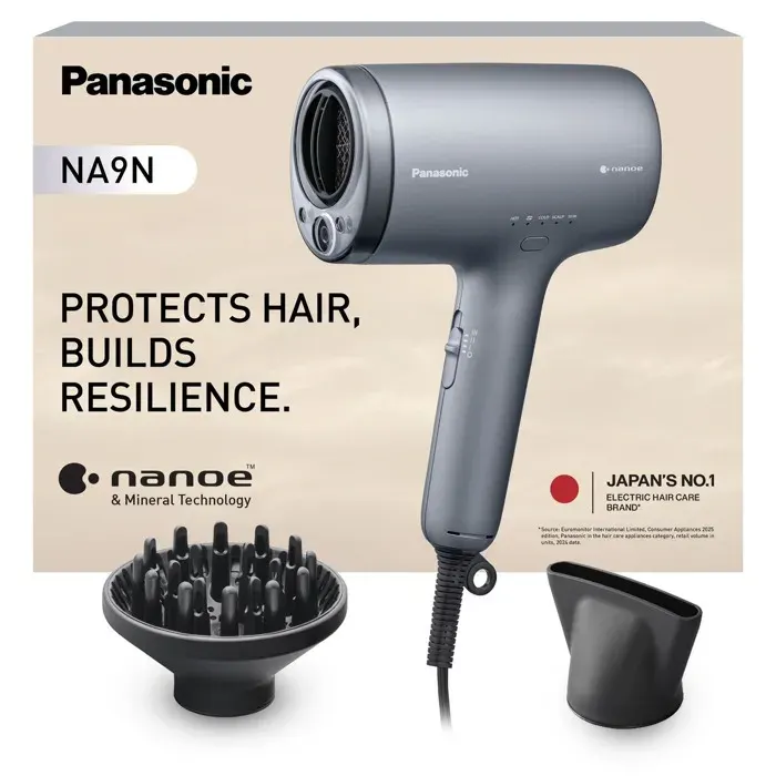 Sèche-cheveux Panasonic EH-NA9N-H825 1 600 W Gris anthracite — vue 3