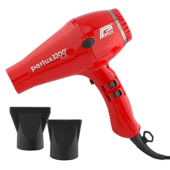 Sèche-cheveux - PARLUX - 1900W - Rouge - 2 vitesses - 4 niveaux de température