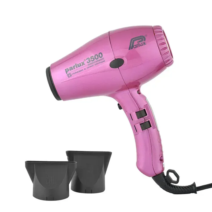 Sèche-cheveux PARLUX 3500 Ionic SuperCompact - Débit dair 73 m3/h - 2000 W - Rose