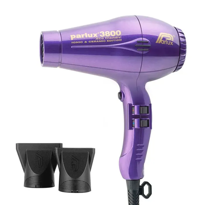 Sèche-Cheveux - PARLUX - 3800 Eco Friendly - Violet - Ioniseur dair - Professionnel
