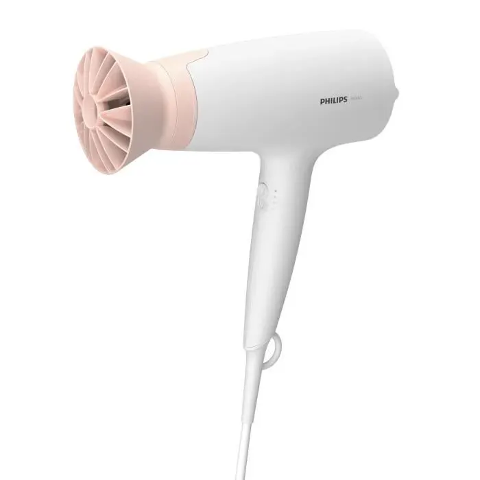Sèche-cheveux Philips 3000 series BHD300-00 1600 W Rose Blanc - Ioniseur dair - Mixte