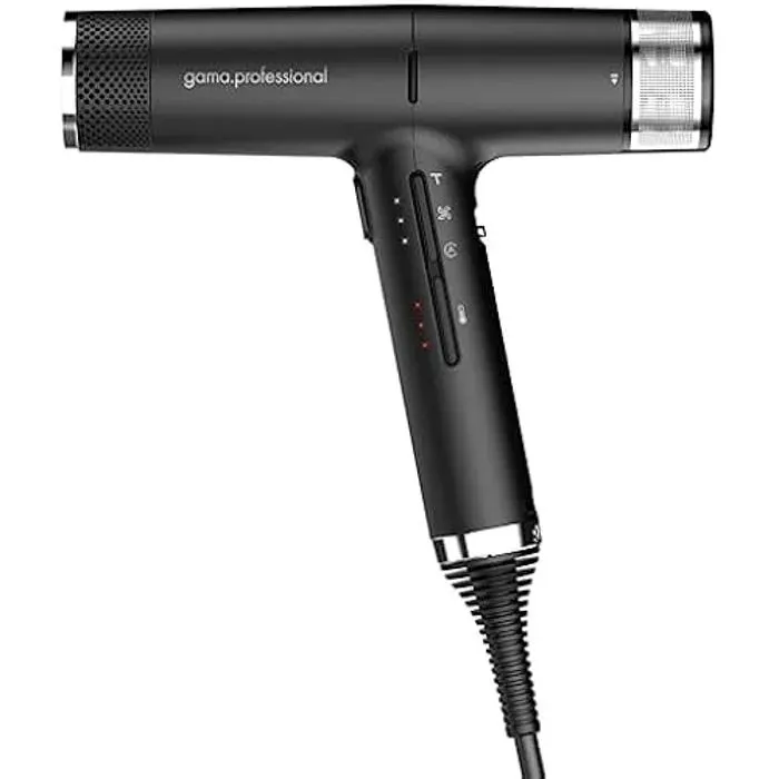 Sèche-cheveux professionnel - GAMA - iQ2 - 1600W - Fonction Turbo - Technologie iQ Standby