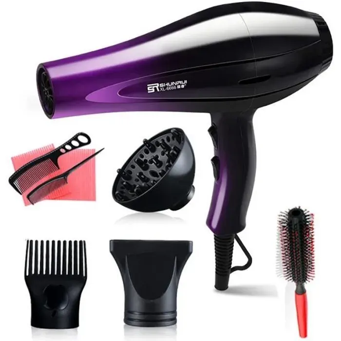 Sèche-cheveux professionnel outils de style très puissants sèche-cheveux chaud et froid sèche-cheveux 220 à 240 V