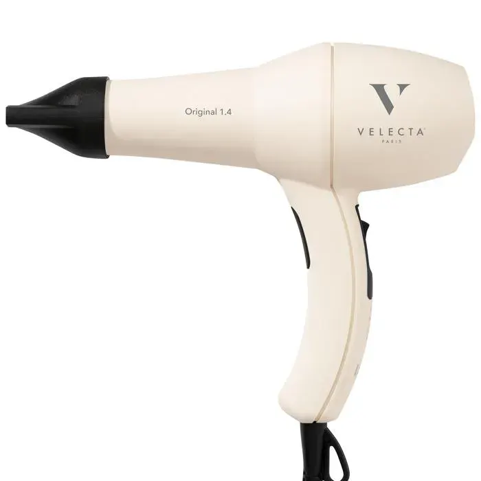 Sèche-cheveux professionnel - VELECTA ®PARIS - ORIGINAL 1.4 - Beige - 1400W - Mixte