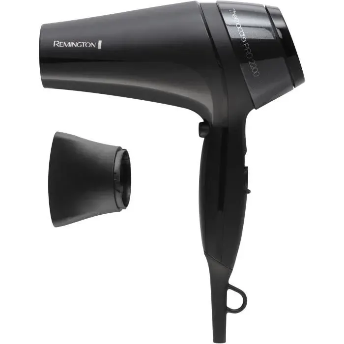 Sèche-cheveux - REMINGTON - D5710 Thermacare Pro - 2200 W - 2 vitesses - Noir