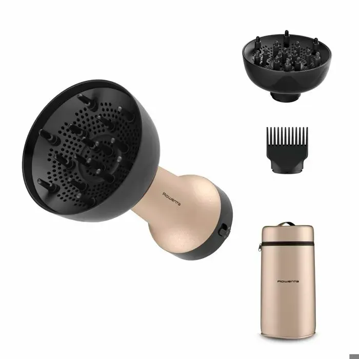 Sèche-cheveux - ROWENTA - CV7D30 - 700 W - Doré - Produit à brancher