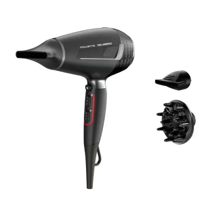 Sèche-cheveux - ROWENTA - CV887LF0 - 2200W - Ioniseur dair - Blanc