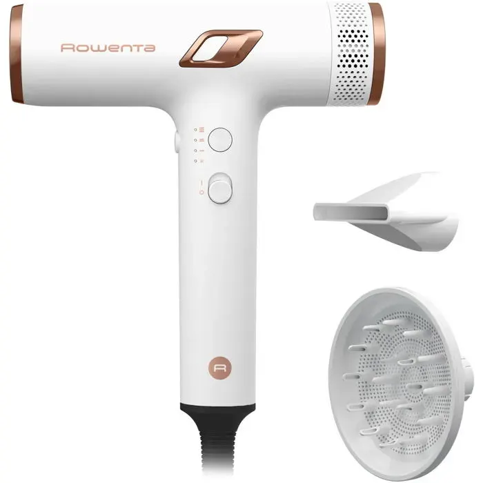 Sèche-cheveux - ROWENTA - HY8140F0 NANO - 1700W - Ultra léger 300g - Souffle dair froid