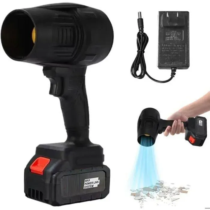 Sèche-cheveux sans fil - KCVV - Turbojet - 24 V - Aspirateur à poussière - Sur piles - Piles incluses