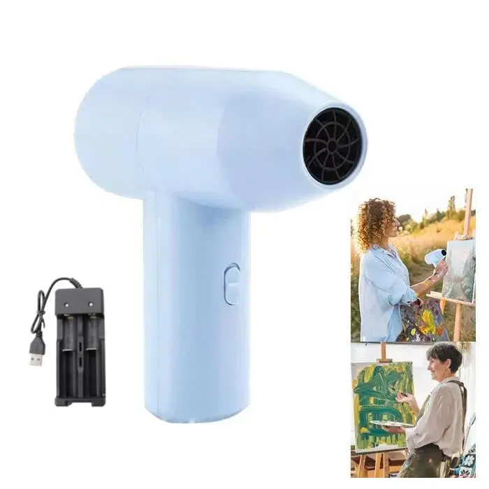 Sèche-cheveux sans fil portable Sèche-cheveux rechargeable Sèche-cheveux à piles Sèche-cheveux sans fil léger pour artistes