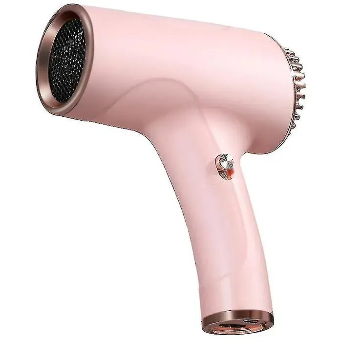 Sèche-cheveux sans fil rechargeable sèche-cheveux portable à vent chaud et froid pour les voyages en plein air