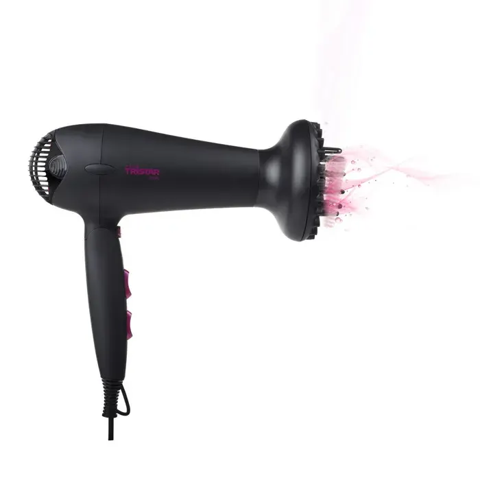Sèche-cheveux Tristar HD-2358 2000 W Noir - 2 vitesses - 3 intensités de chaleur - Bouton dair froid
