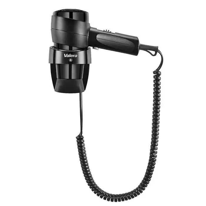 Sèche-cheveux - VALERA - Action Super Plus 1600 - Noir - 2 vitesses - Prise rasoir 110-230 V