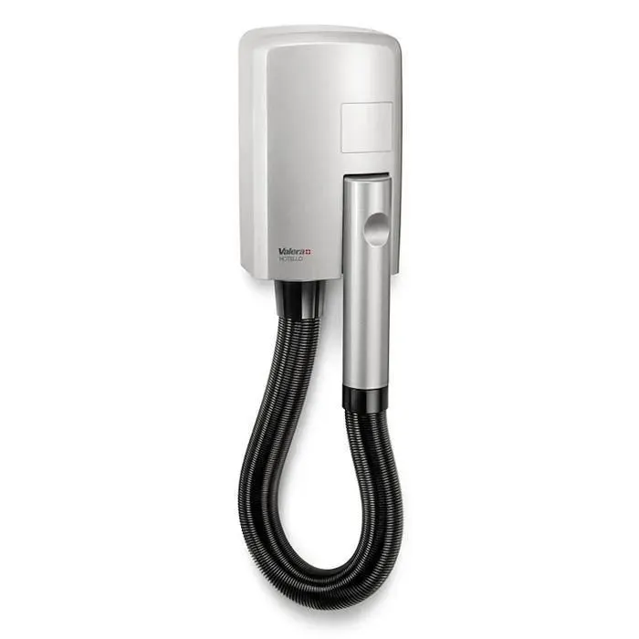 Sèche-cheveux - VALERA - Hotello Silver - 1200W - Mural - Compact et Silencieux