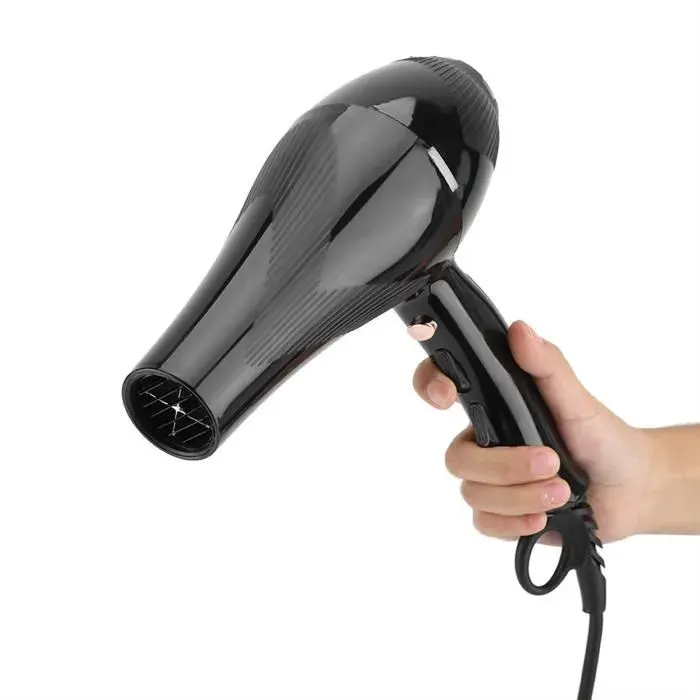 Sèche-cheveux - Vvikizy - 3000W - Noir - 6 vitesses - 6 températures - Ioniseur dair