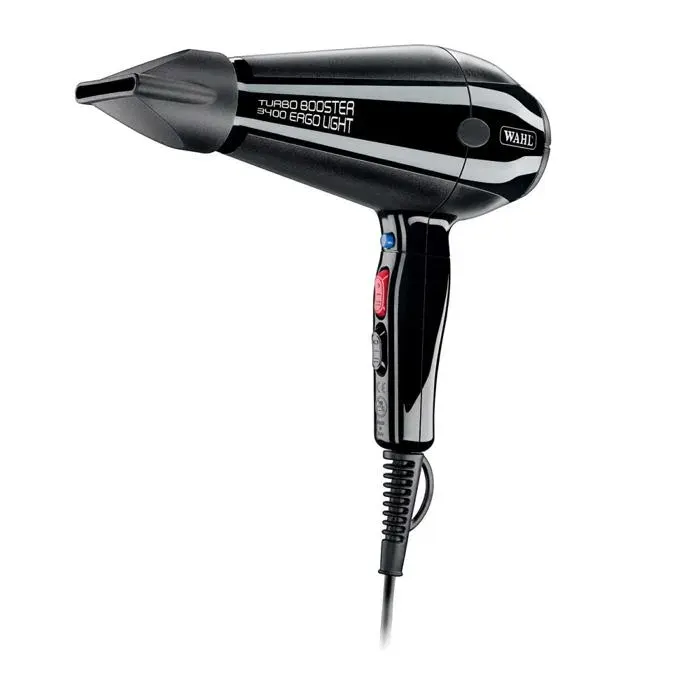 Sèche-cheveux - Wahl - Turbo Booster 3400 - 2400W - Technologie ionique - Compact et léger