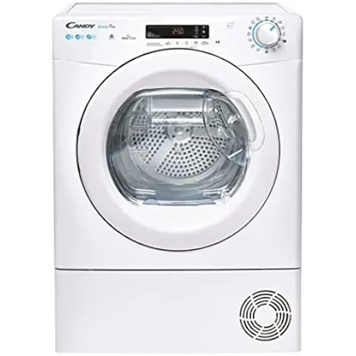 Sèche-linge à pompe à chaleur CANDY CSOE H10A2DE-S - 10 kg - Ouverture hublot 35 cm plus haute - Classe A++