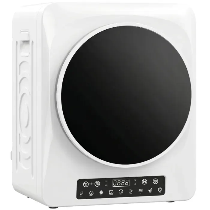 Sèche-linge compact - 1000 W - Modes Extra-Sec & ECO - Minuterie réglable - Température réglable - Blanc